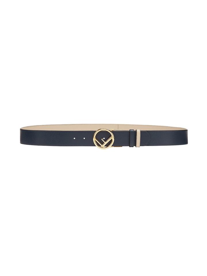 Fendi Reversible Roma Buckle Belt - Blue