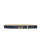 Fendi Reversible Roma Buckle Belt - Blue