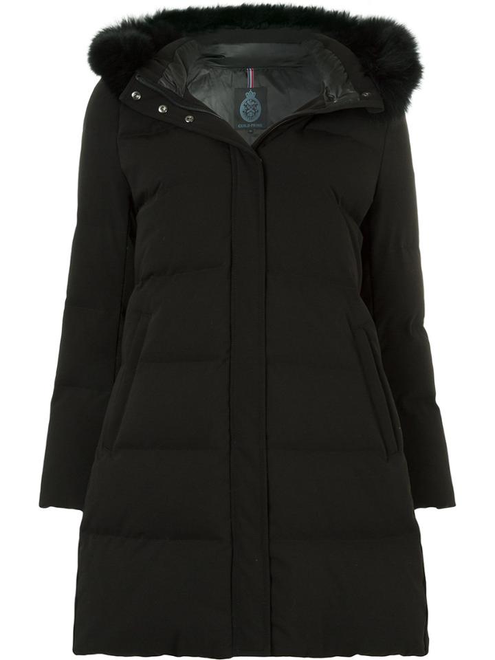 Guild Prime Padded Faux Fur Hood Jacket - Black