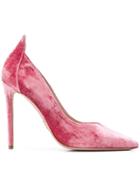 Oscar Tiye Leila Pumps - Pink & Purple