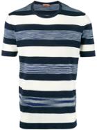 Missoni Blue And White Striped T Shirt