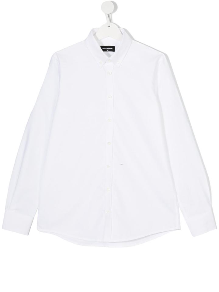Dsquared2 Kids Teen Classic Shirt - White