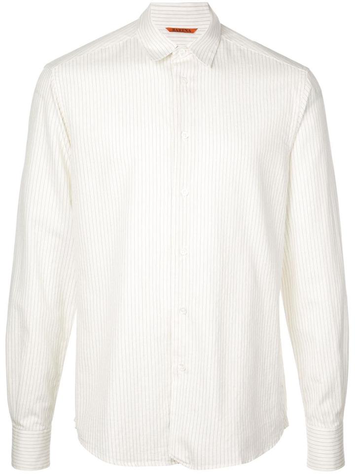 Barena Classic Striped Shirt - White