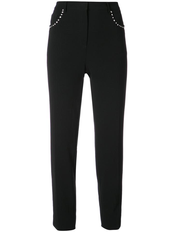 Miu Miu Slim Fit Trousers - Black