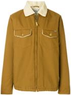 Carhartt Shearling Collar Denim Jacket - Brown