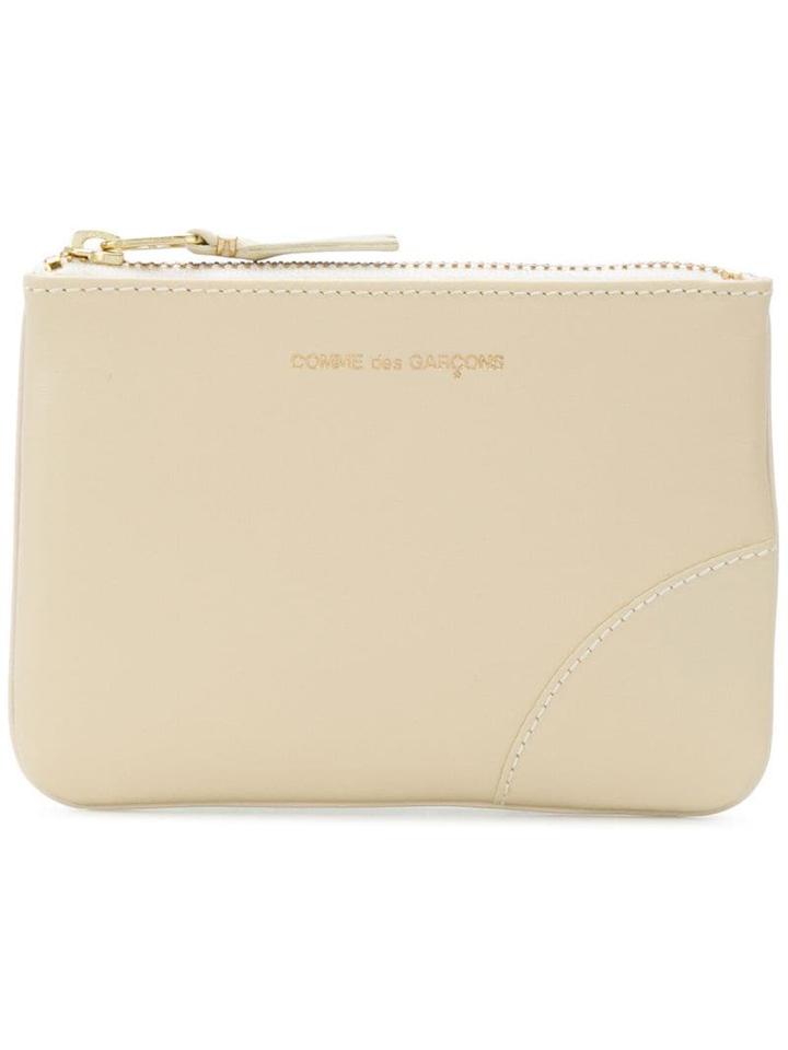 Comme Des Garçons Wallet Classic Pouch - Neutrals