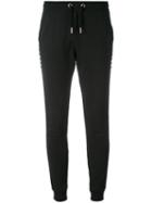 Zoe Karssen Studded Detail Sweatpants, Women's, Size: Medium, Black, Cotton