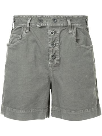 Hysteric Glamour Buttoned Shorts - Grey