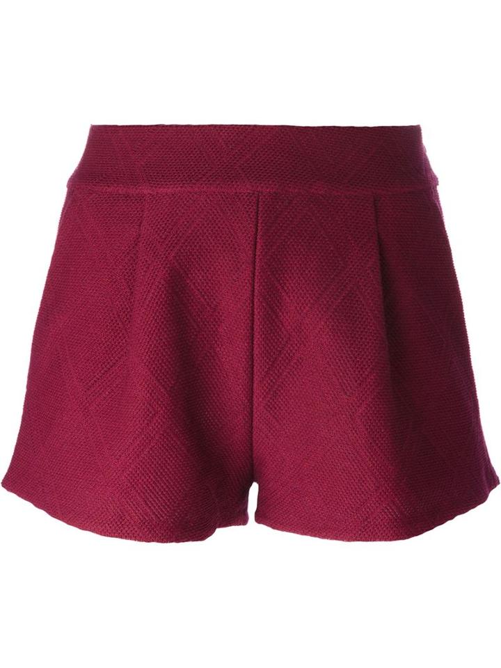 Forte Forte Textured Shorts