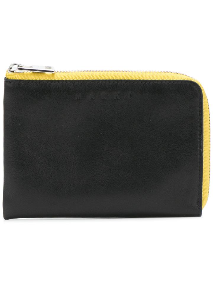 Marni Zipped Cardholder - Black