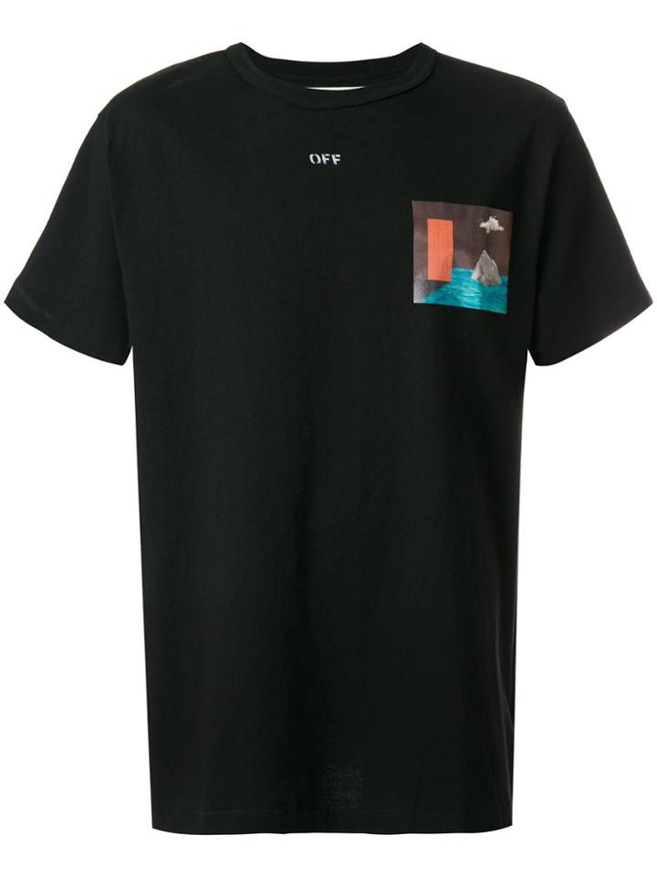 Off-white Rock And Door T-shirt - Black