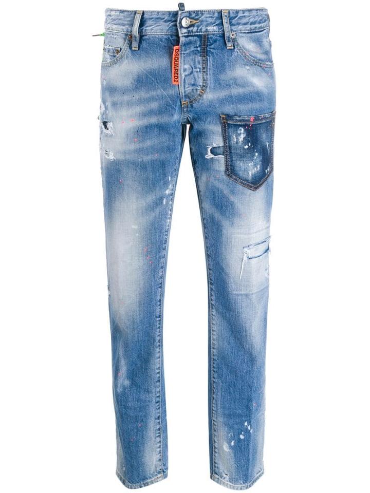 Dsquared2 Rave On Jeans - Blue