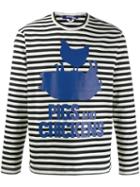 Junya Watanabe 'pigs And Chickens' T-shirt - Black