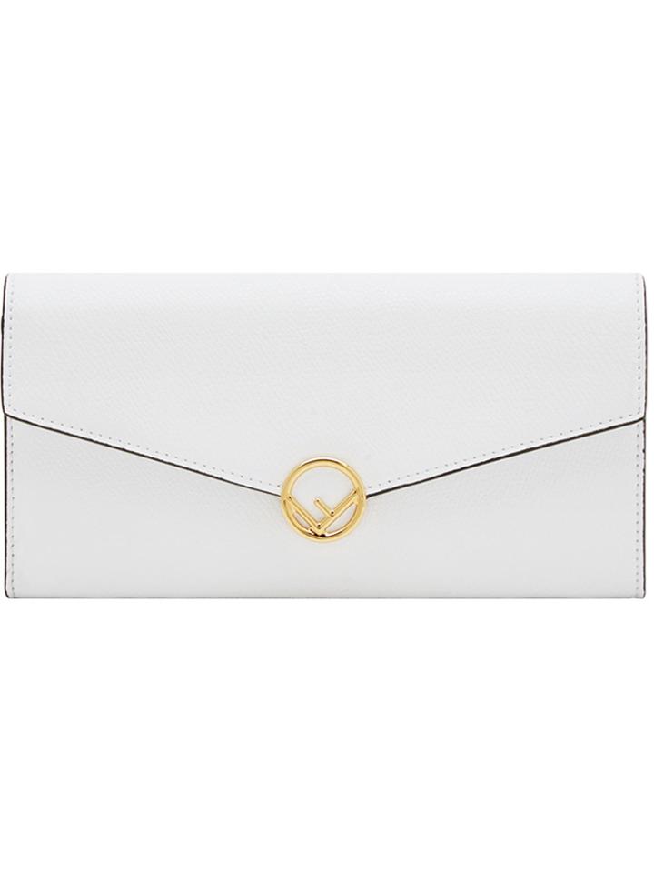 Fendi Envelope Handbag - White