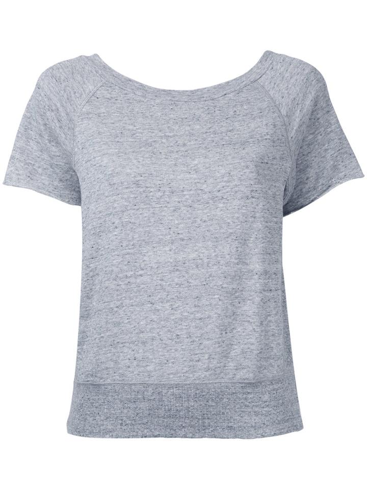 Estnation - Relaxed Fit T-shirt - Women - Cotton - 38, Grey, Cotton
