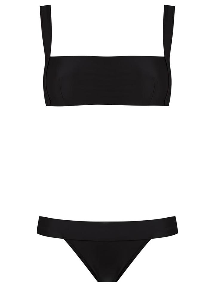 Haight Panelled Bikini Set, Women's, Size: Medium, Black, Polyamide/spandex/elastane