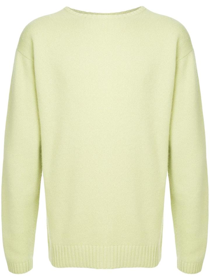 H Beauty & Youth Crew Neck Jumper - Green