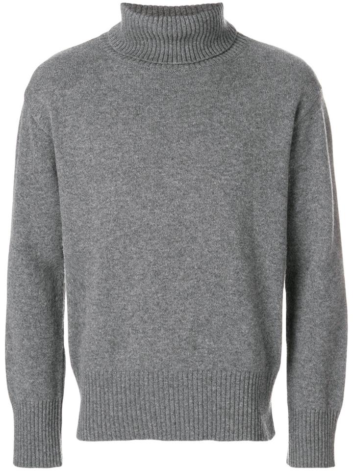 Société Anonyme Charles '17 Roll Neck Jumper - Grey