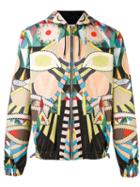 Givenchy Crazy Cleopatra Printed Jacket, Men's, Size: 48, Cotton/nylon