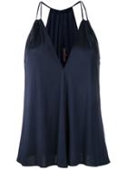 Martin Grant Double Strap Top - Blue