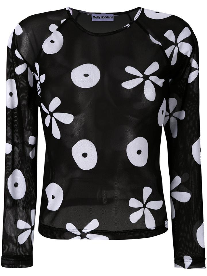 Molly Goddard Josie Blouse - Black