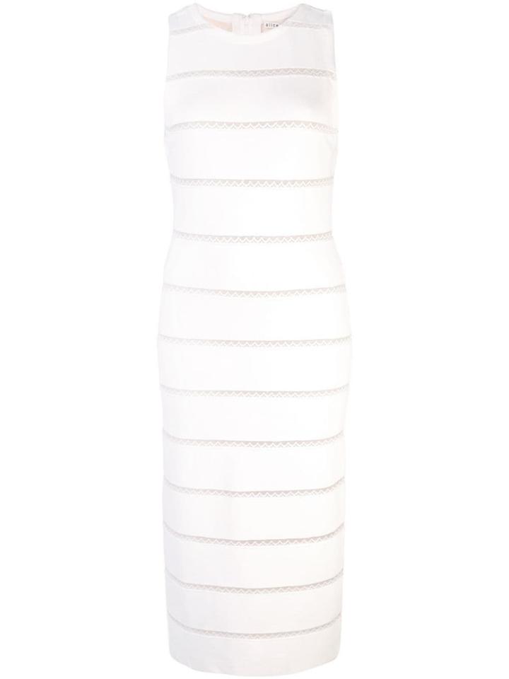 Alice+olivia Jenner Dress - White