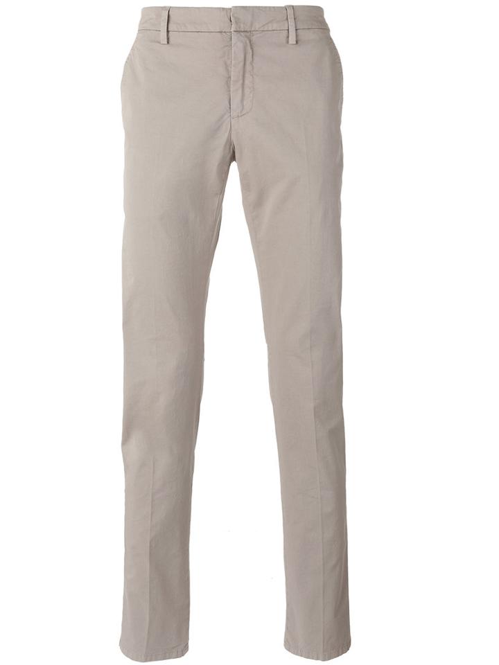 Dondup - Classic Chinos - Men - Cotton/spandex/elastane - 33, Nude/neutrals, Cotton/spandex/elastane