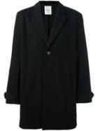 Wood Wood 'jonathan' Coat, Men's, Size: Small, Black, Polyamide/polyester/wool