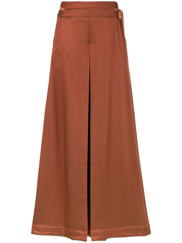 Palmer / Harding Flared Trousers - Brown