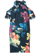 Nicole Miller Floral Print Dress - Multicolour