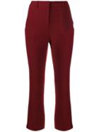 Blanca Cropped Flared Trousers