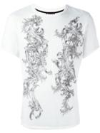 Ann Demeulemeester 'lucian' T-shirt, Men's, Size: Medium, White, Cotton