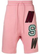 Nike Patchwork Print Shorts - Pink