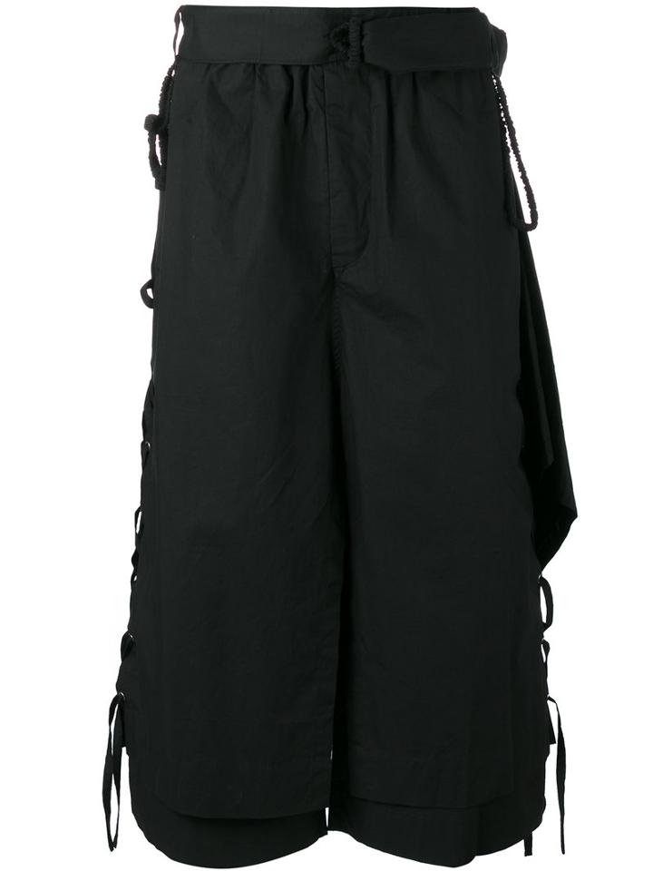 Craig Green - Layered Shorts - Men - Cotton - M, Black, Cotton