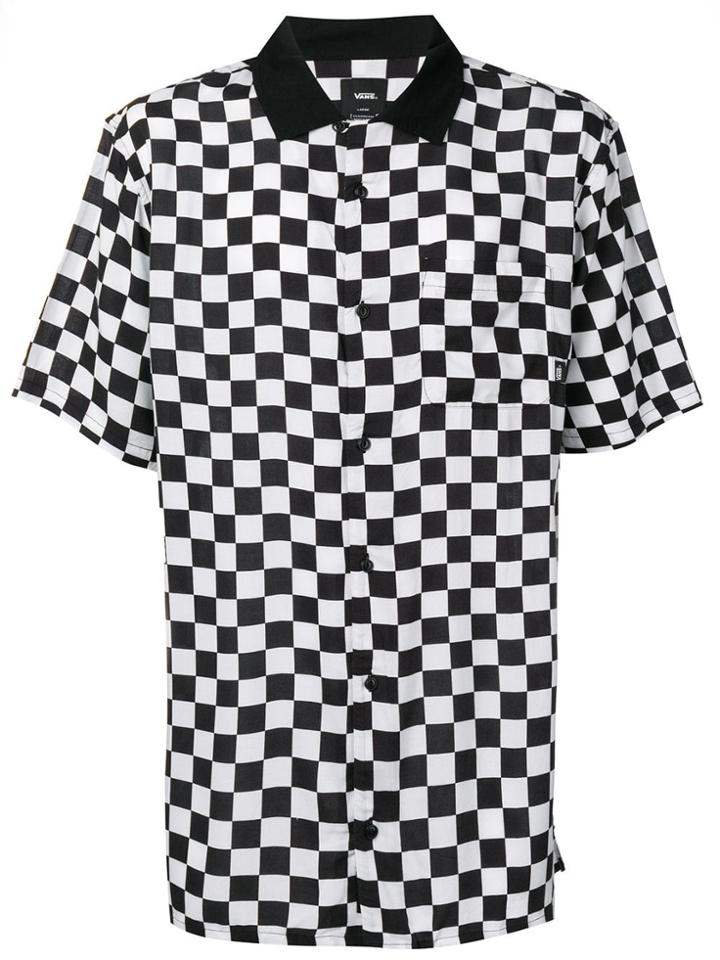 Vans Check Print Shirt - White