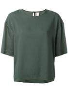 Antonio Marras Oversized T-shirt, Women's, Size: 40, Green, Acetate/viscose