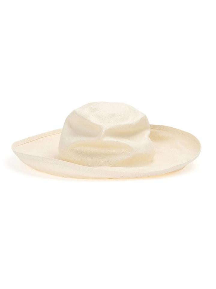 Horisaki Design & Handel Fedora Hat, Men's, Size: Small, White, Sisal