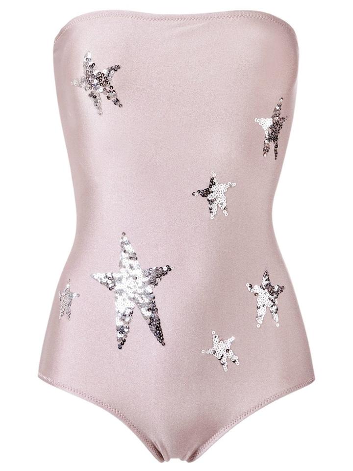 Adriana Degreas Strapless Swimsuit - Pink