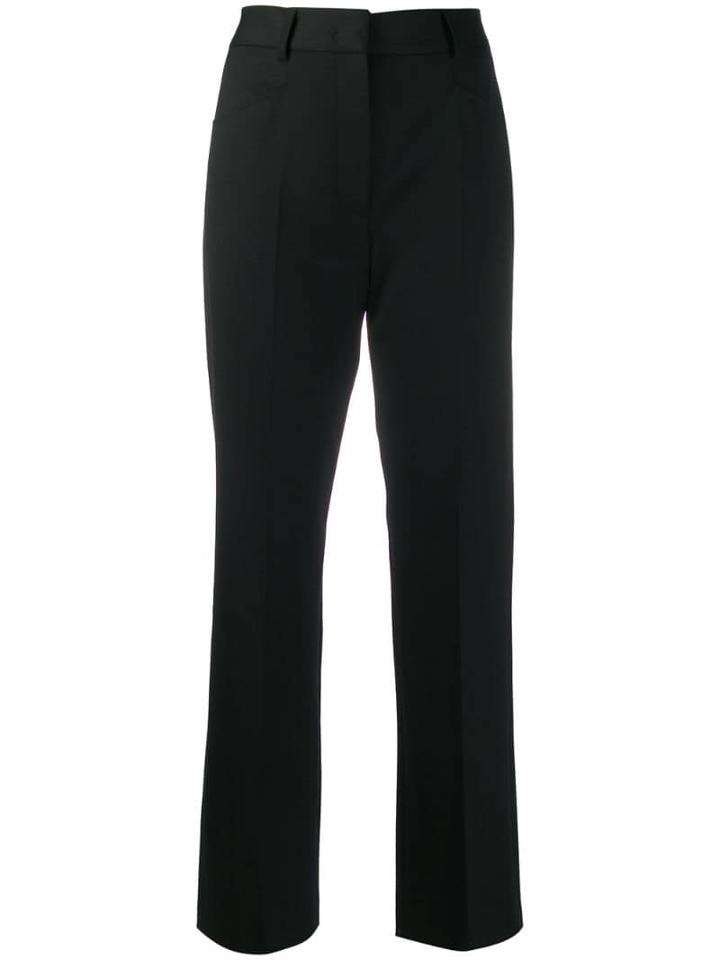Ssheena Tailored Wool-blend Trousers - Black