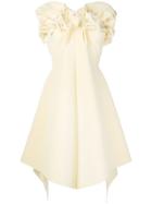 Stefano Mortari Ruffle Detail Sleeveless Dress - Neutrals