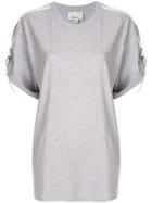 3.1 Phillip Lim Oversized Sleeve Tab T-shirt - Grey