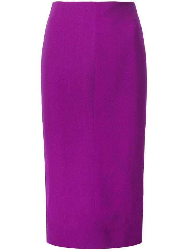 Victoria Beckham High-waisted Pencil Skirt - Pink & Purple