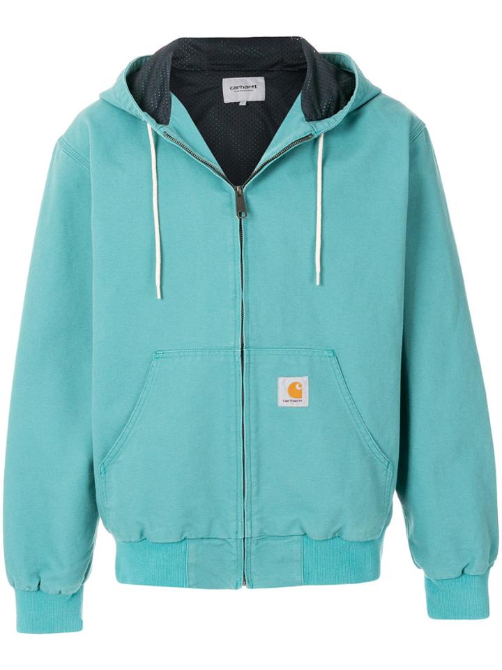 Carhartt Zipped Hoodie - Blue