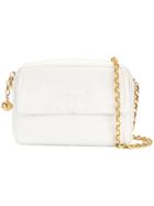 Chanel Vintage Chained Camera Bag - White
