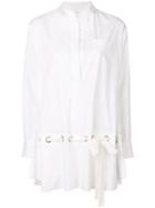 Sacai Tie Waist Shirt - White