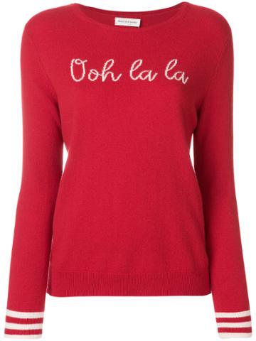 Chinti & Parker Ooh La La Jumper - Red