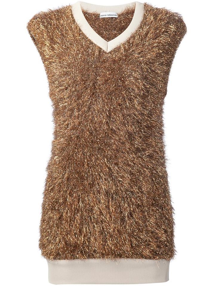 Paco Rabanne V-neck Sleeveless Top