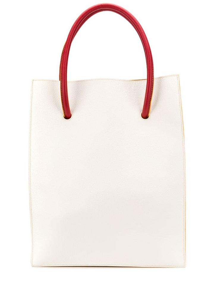 Sofie D'hoore Large Tote Bag - White