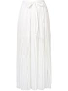 Fila Pleated Maxi Skirt - White