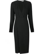 Protagonist V-neck Dress - Black